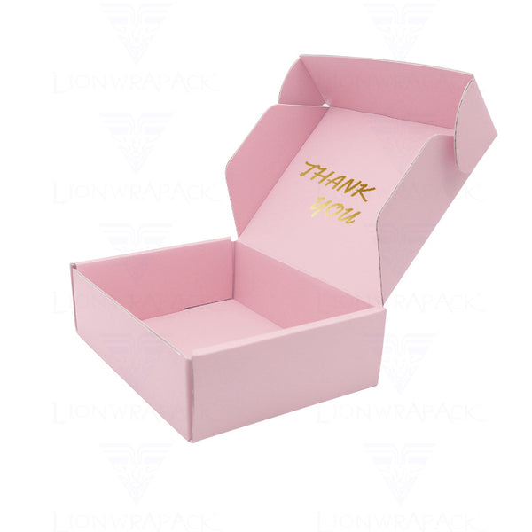 Lionwrapack Cardboard Corrugated Packaging Paper Jewelry Ring/Necklace Carton Mailer Box Shipping Boxes