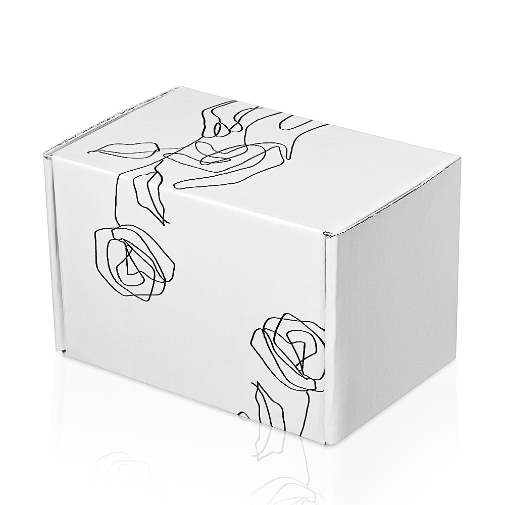 Custom Floral Printed Cosmetic Mailer Box