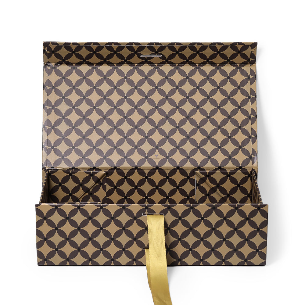 Custom Yellow Book-Style Gift Box