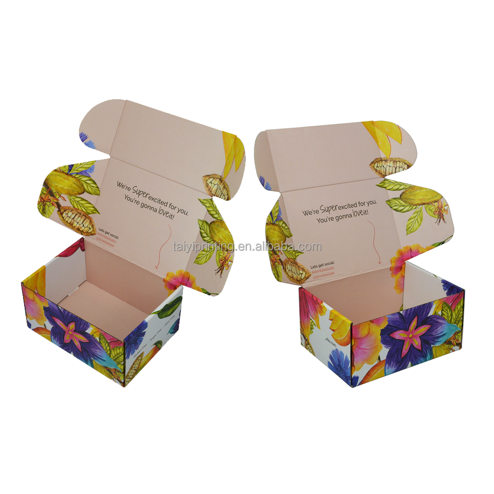 Custom Kraft Corrugated Mailer Box