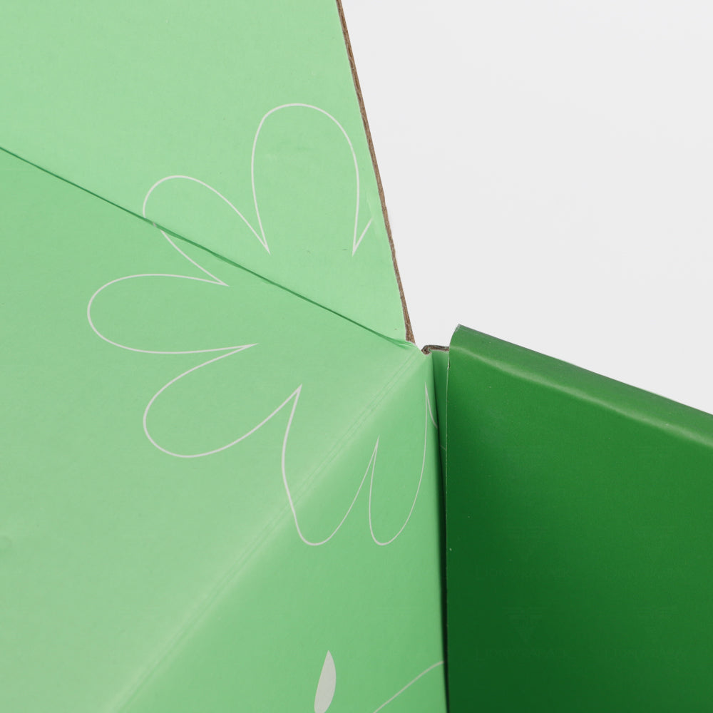 Custom Green Corrugated Mailer Box