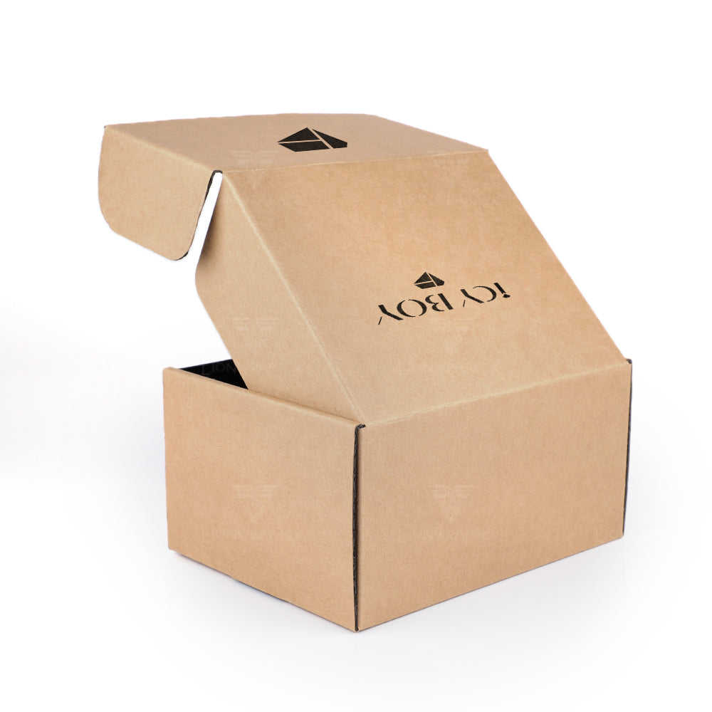 Custom Brown Corrugated Mailer Box