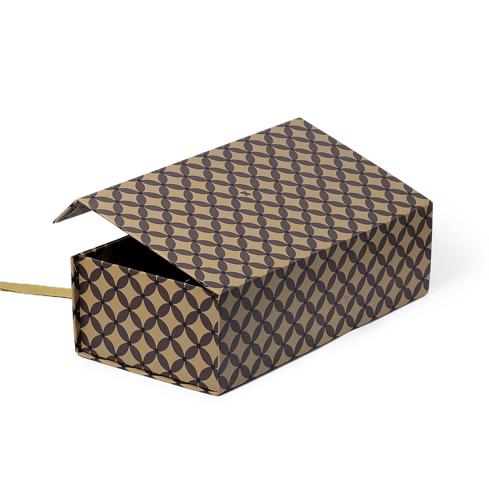 Custom Yellow Book-Style Gift Box