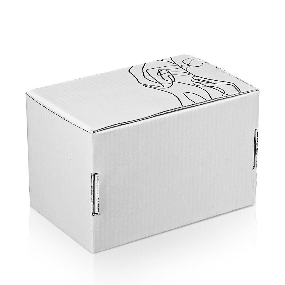Custom Floral Printed Cosmetic Mailer Box