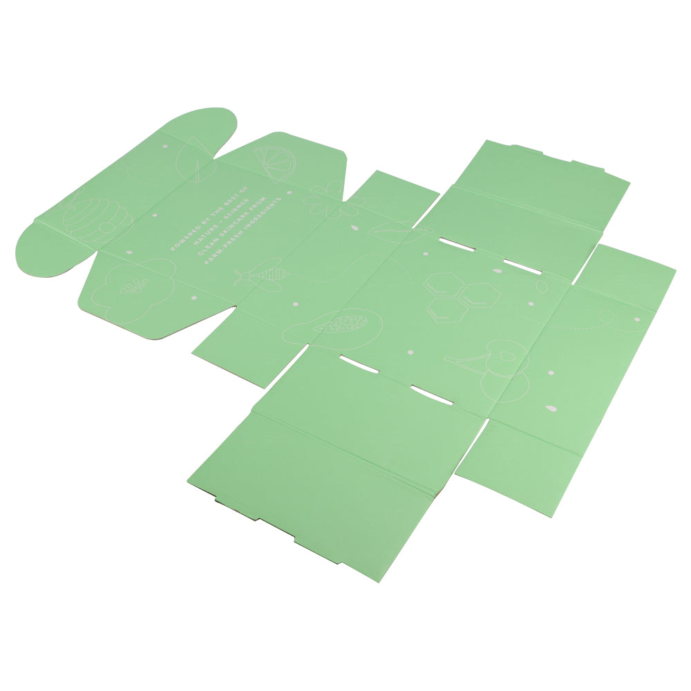 Custom Green Corrugated Mailer Box