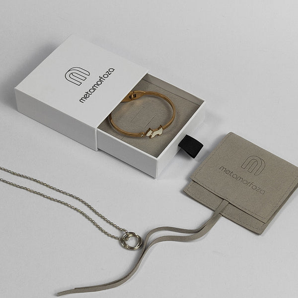 Lionwrapack White Ring Packaging Drawer Jewelry Box