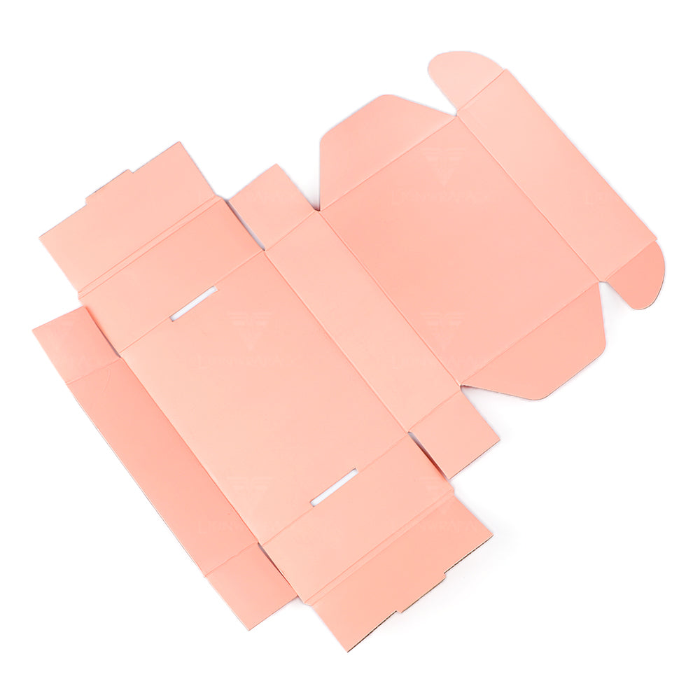 Custom Pink Folding Mailer Box