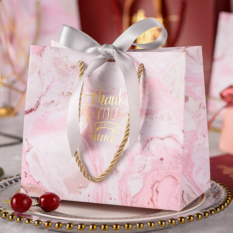 Lionwrapack Shopping Green Paper Gift Bags With Ribbon Handles