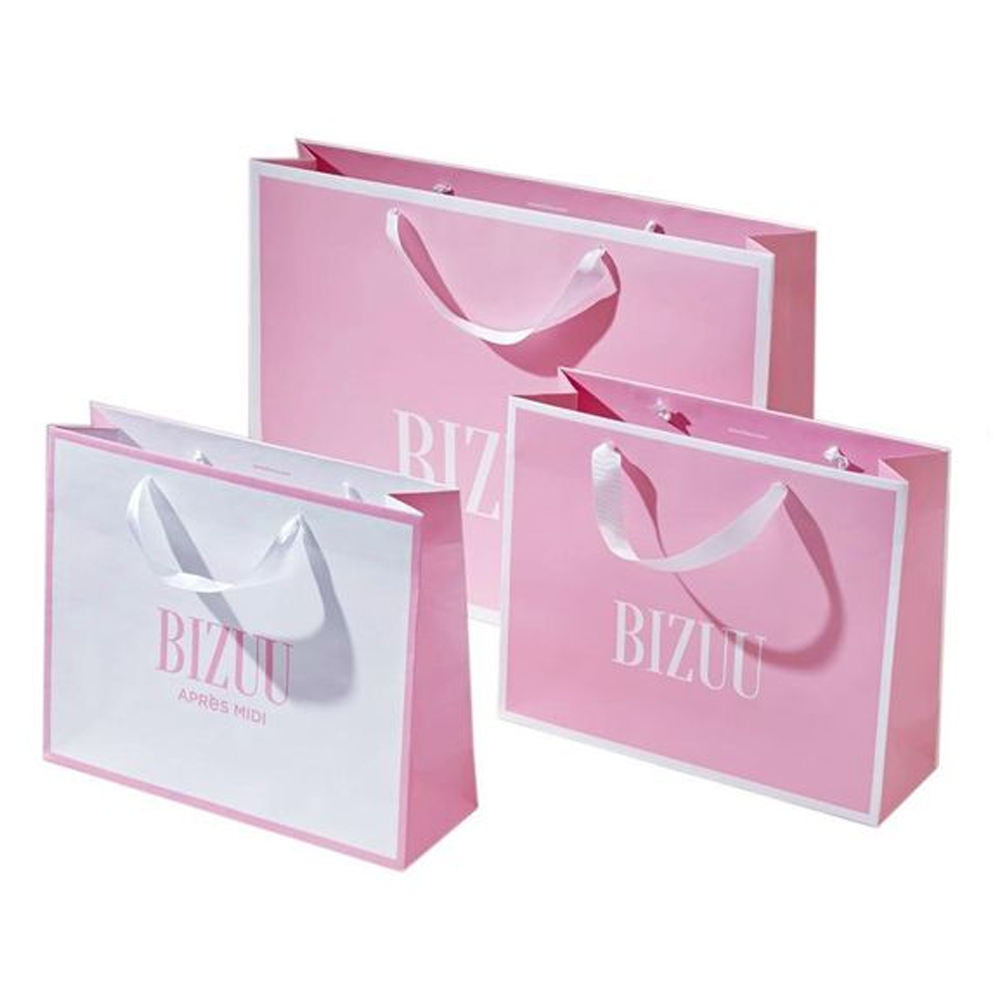 Custom Kraft Paper Shopping Bag – Style 005