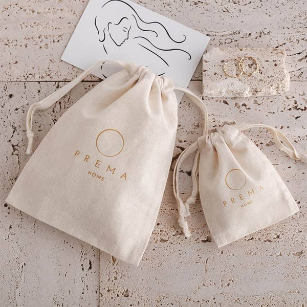 Lionwrapack cotton dust drawstring bags custom jewelry packaging pouch