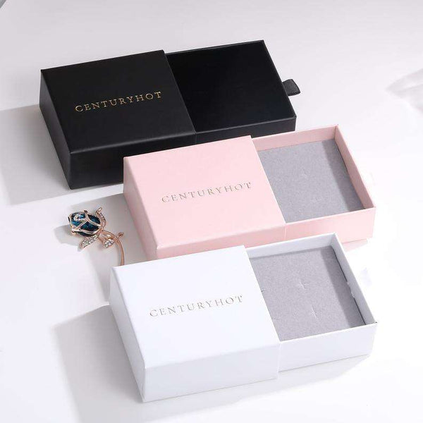 Lionwrapack slide rigid cardboard paper gift jewellery box drawer jewelry box packaging