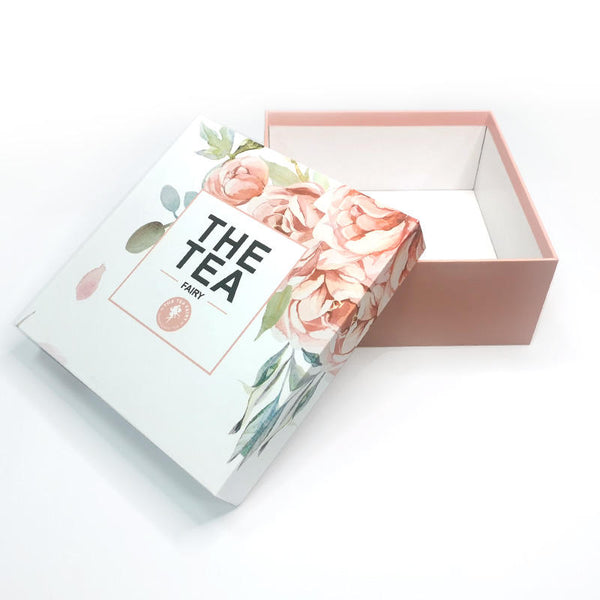 Lionwrapack Art Paper Cosmetic Box With Embossing box base and lid