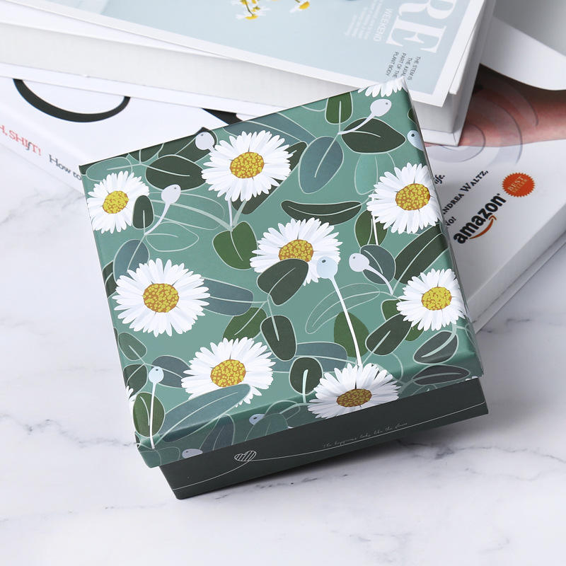 Lionwrapack paper packaging kraft lid and base gift box
