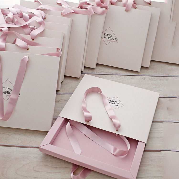 Lionwrapack Paper Bags For Hair Extension Packaging
