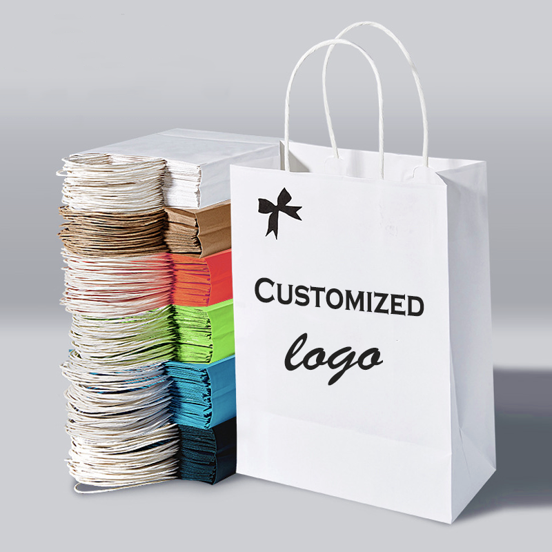 Custom Kraft Paper Shopping Bag – Style 006