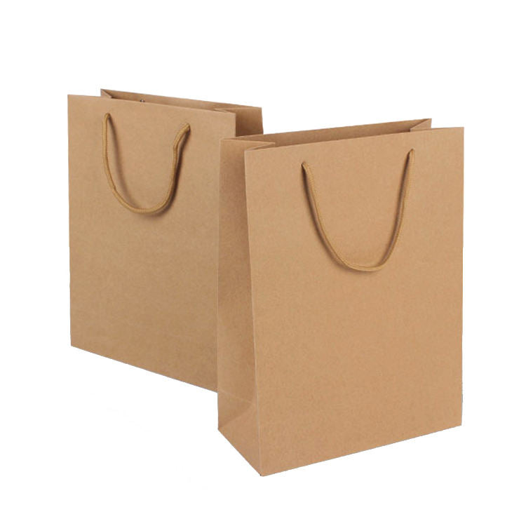 Lionwrapack Kraft Paper Bag Shopping Tote Bag