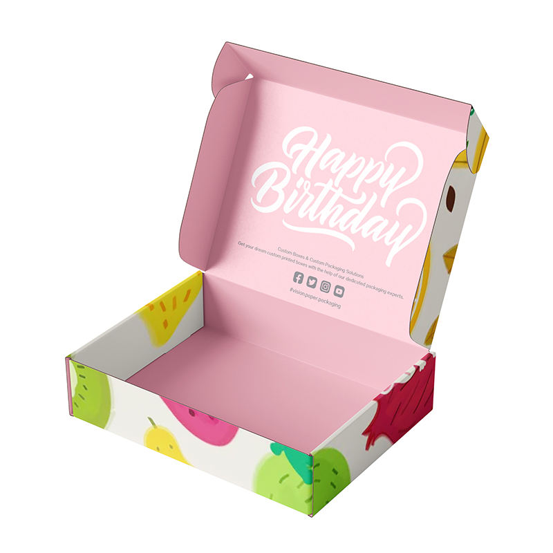 Lionwrapack Pink Packaging Box Gift Modern Mailbox Shipping Box