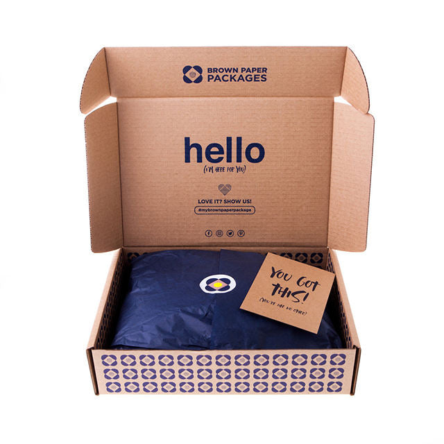 Custom Pink Corrugated Mailer Box