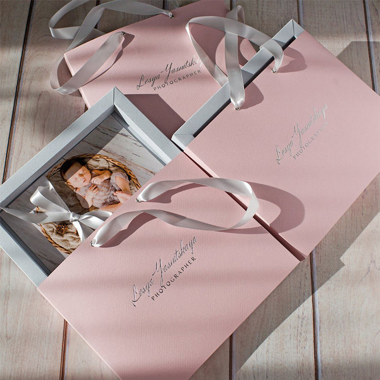Lionwrapack Paper Bags For Hair Extension Packaging