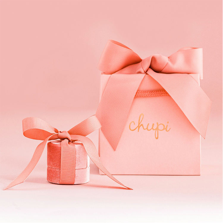 Custom Paper Gift Bags with Ribbon Details