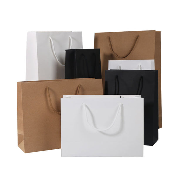 Lionwrapack Kraft Paper Bag Shopping Tote Bag