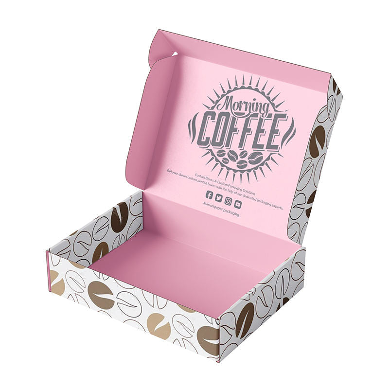 Lionwrapack Pink Packaging Box Gift Modern Mailbox Shipping Box