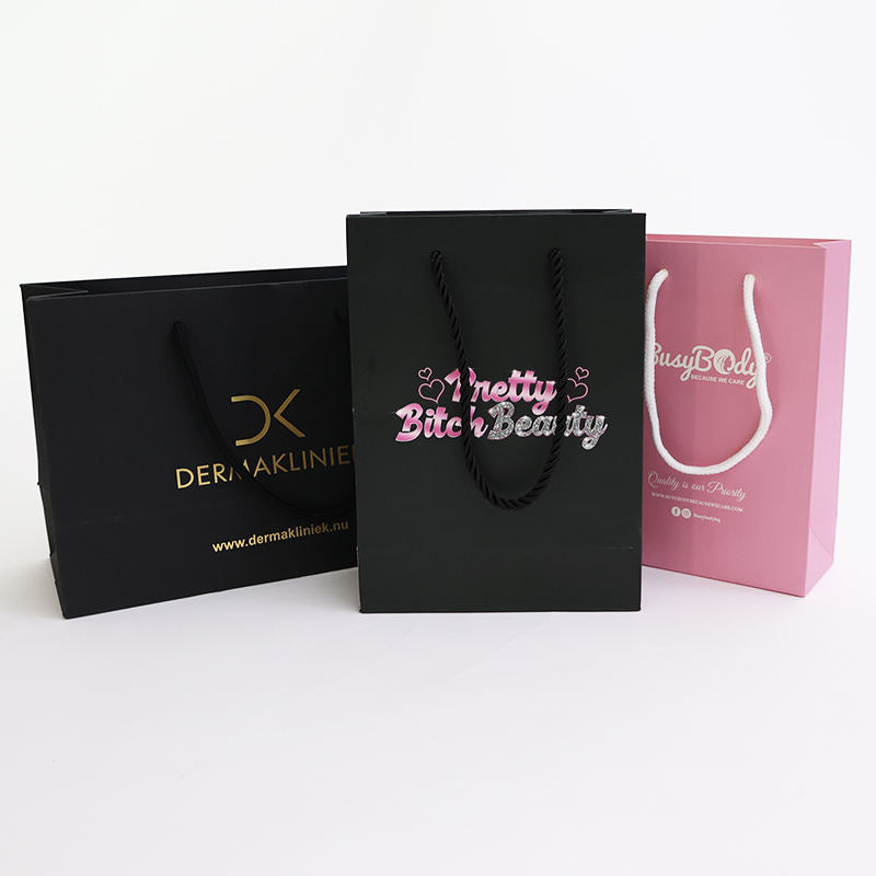 Lionwrapack Paper Bags With Your Own Personal Logo Shopping Bag