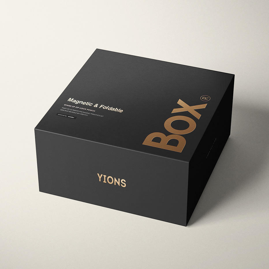 Custom Foldable Magnetic Gift Box – Style 002