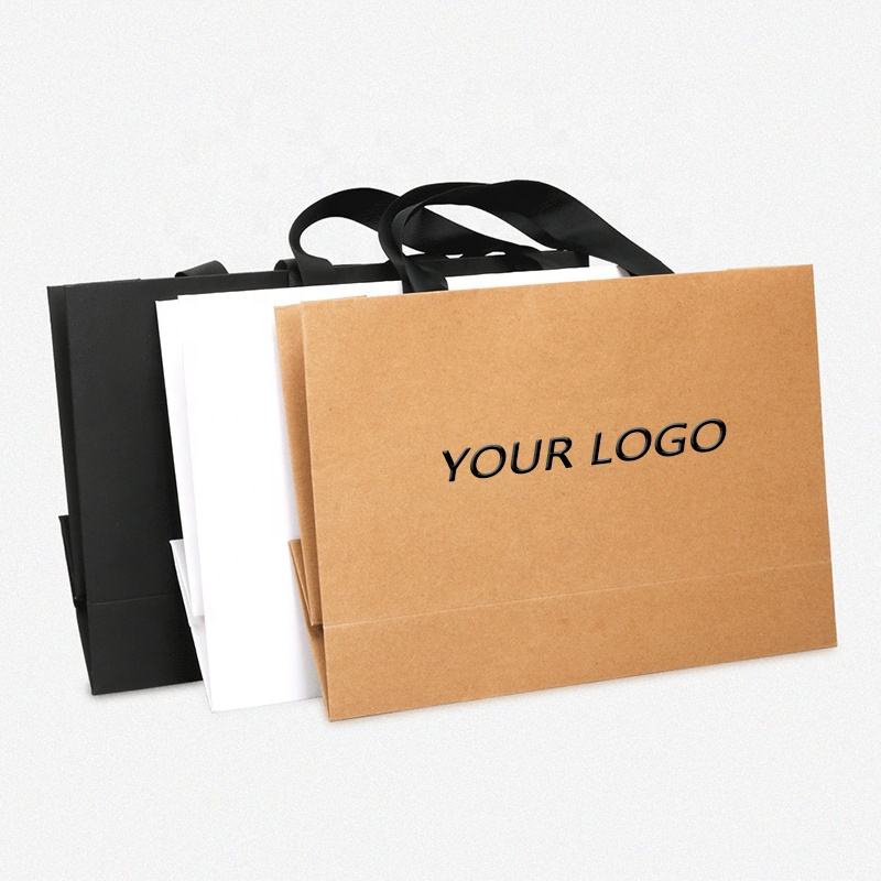 Custom Pink Paper Shopping Bag – Style 001