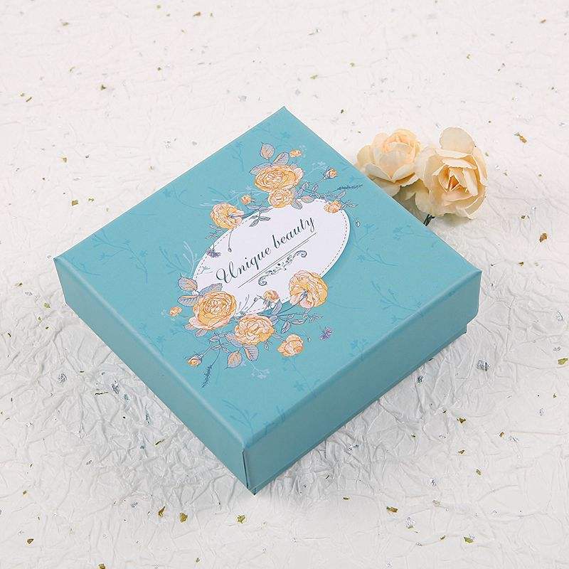 Custom Blue Drawer Jewelry Box